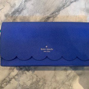 Kate Spade Electric Blue Clutch